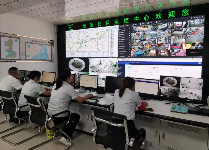 鷹潭長運：貴溪公司監(jiān)控中心、候車大廳全彩LED顯示屏正式投入使用