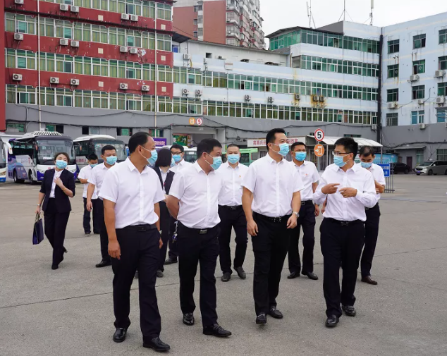 王曉一行督導鷹潭長運、鷹潭公交生產(chǎn)運營及安全生產(chǎn)工作