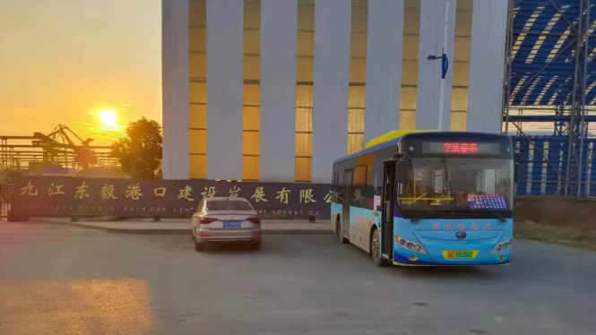 九江長(zhǎng)運(yùn)：星子公司開通廬山市南門至東毅碼頭專線公交