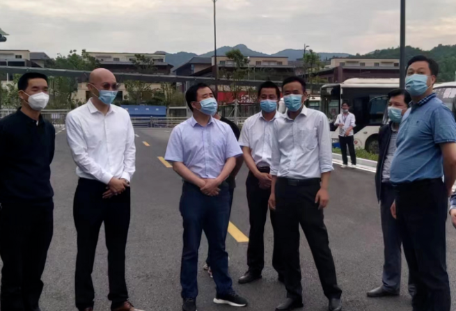 上饒汽運(yùn) 廣豐區(qū)政府來德興公司參觀交流