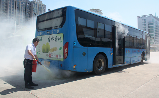 吉安長運 吉安公交 開展消防知識培訓及實操演練