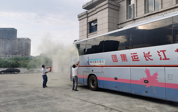 湖口公司、都昌公司分別開展消防安全演練