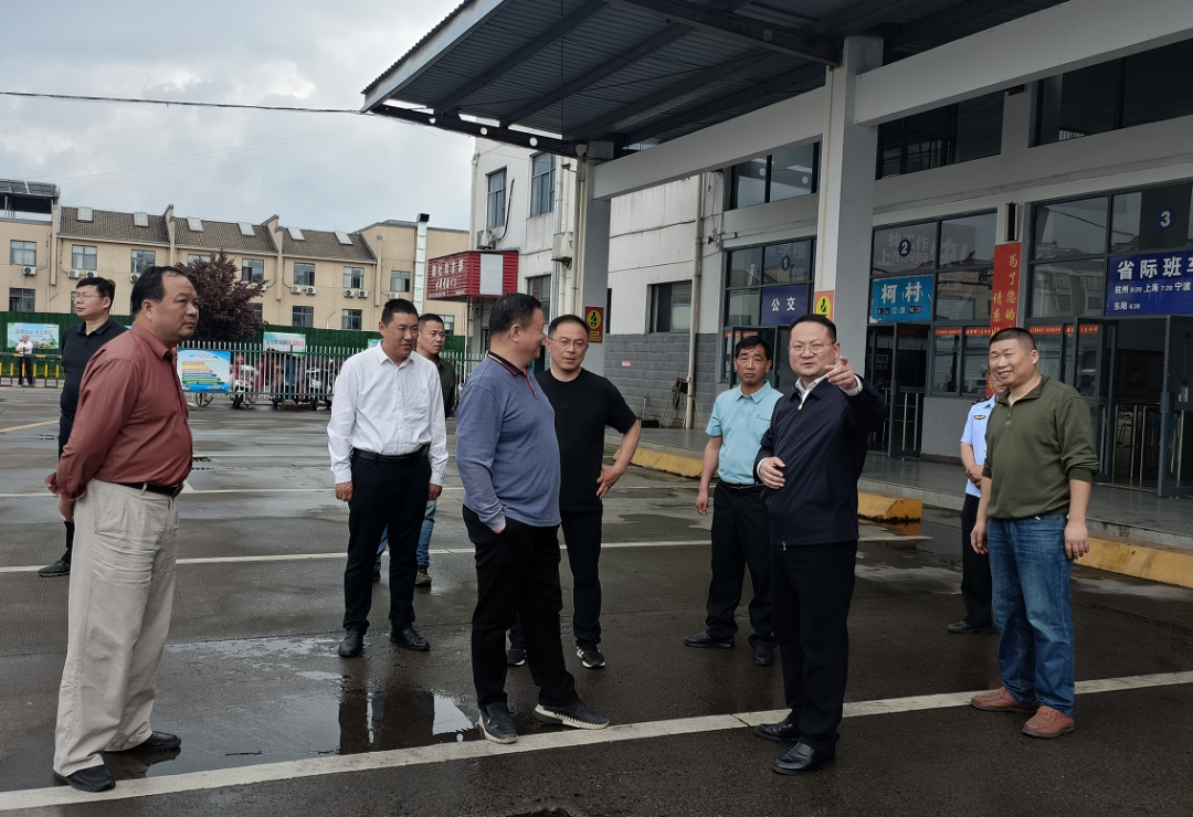 黃山長運：安徽省交通運輸廳領(lǐng)導(dǎo)督導(dǎo)黟縣汽車站 “五一”安全生產(chǎn)工作