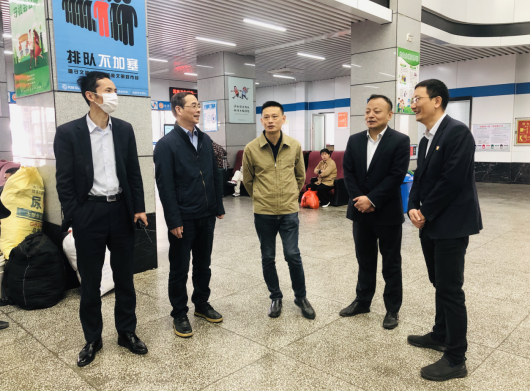 黃俊深入南昌地區(qū)基層單位督查作風(fēng)建設(shè)、廉潔自律及安全生產(chǎn)等工作