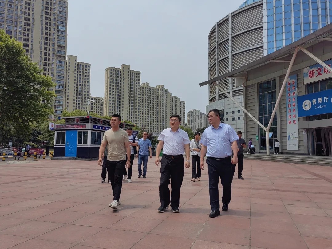 九江長運：市委宣傳部領導調研九江汽車站文明創(chuàng)建工作