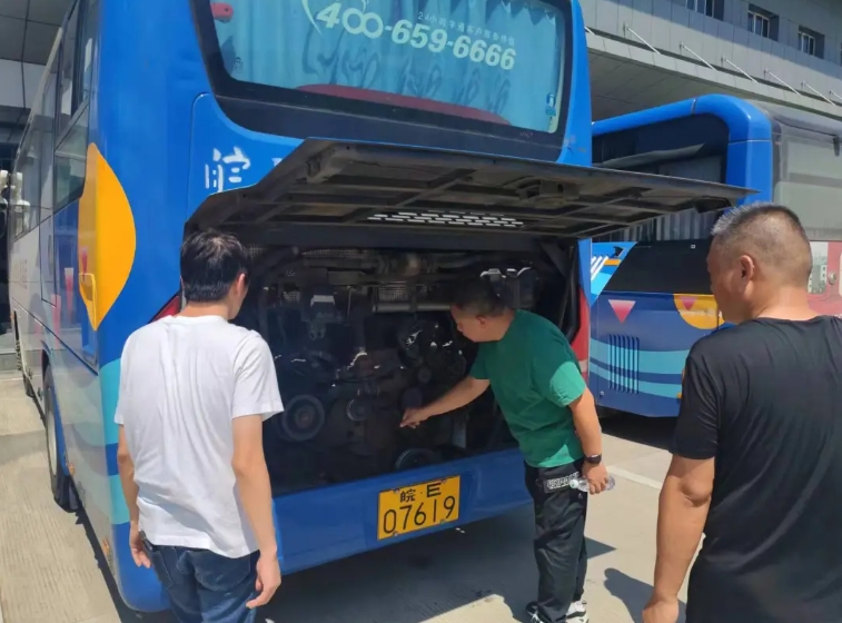 馬鞍山長客:開展車輛技術(shù)狀況專項檢查