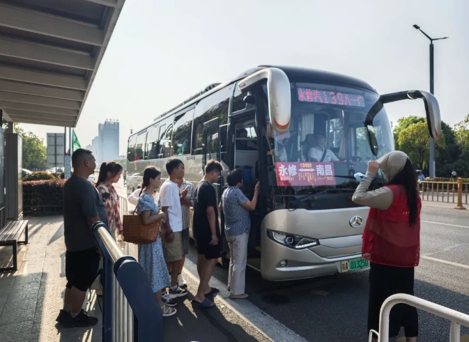 九江長(zhǎng)運(yùn)：票價(jià)5元！永修至南昌139城際公交新線路正式開通！