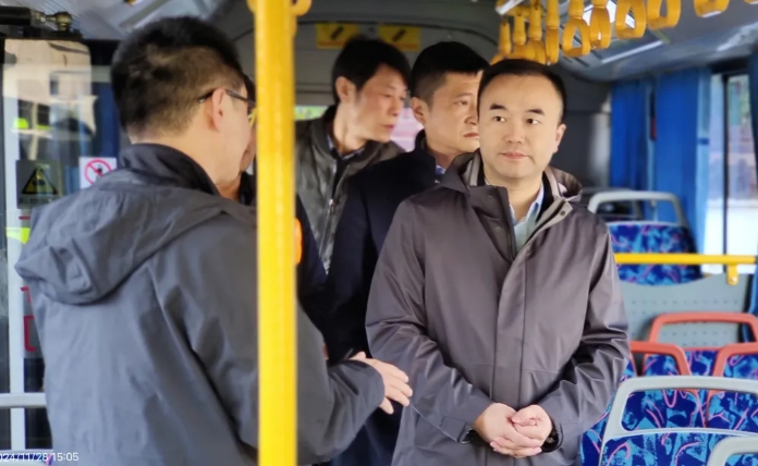 劉磊、占梁一行赴馬鞍山長客調(diào)研