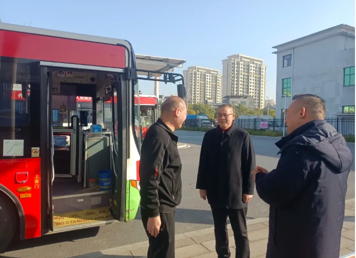 鷹潭公交：開(kāi)展春運(yùn)安全生產(chǎn)檢查