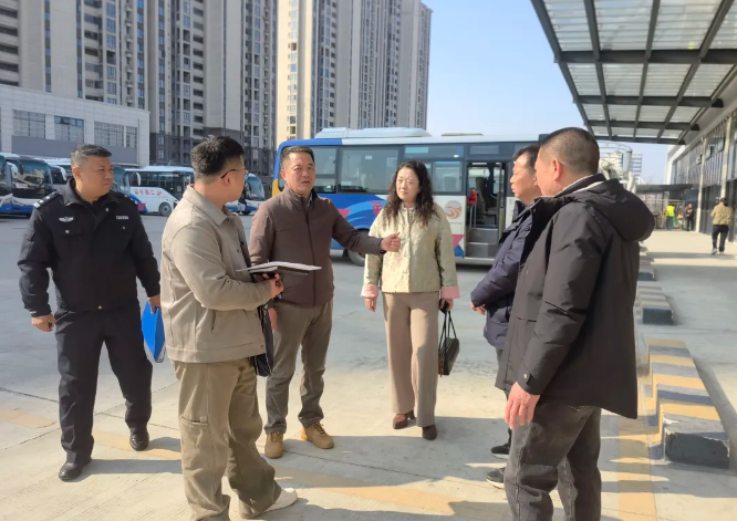 市安監(jiān)局、市公安局領導赴萬安長運檢查指導安保工作